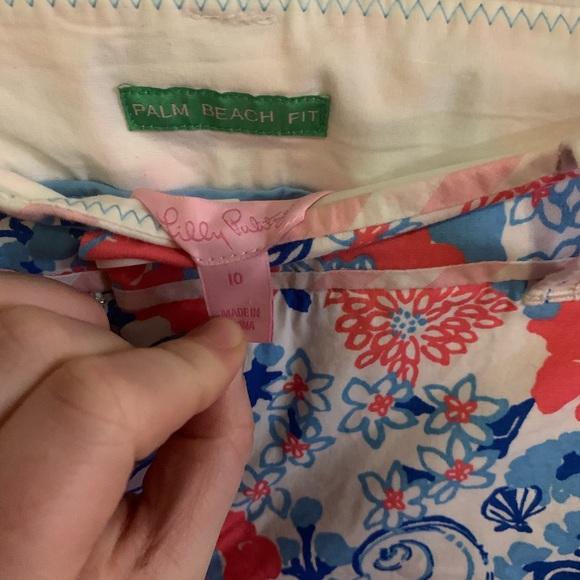 NWOT Lilly Pulitzer Shell Yeah Palm Beach Short 10 - Picture 5 of 5